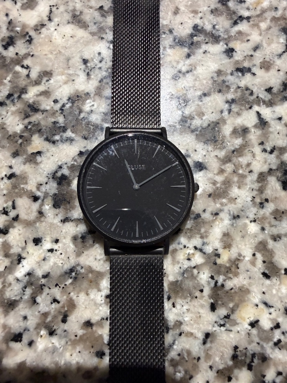 Black cluse watch 40mm